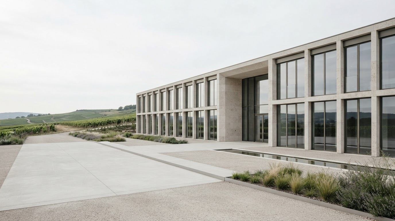 Bosquet Placange — perspective architecturale d'un immeuble de bureaux moderne symbolisant la rigueur analytique